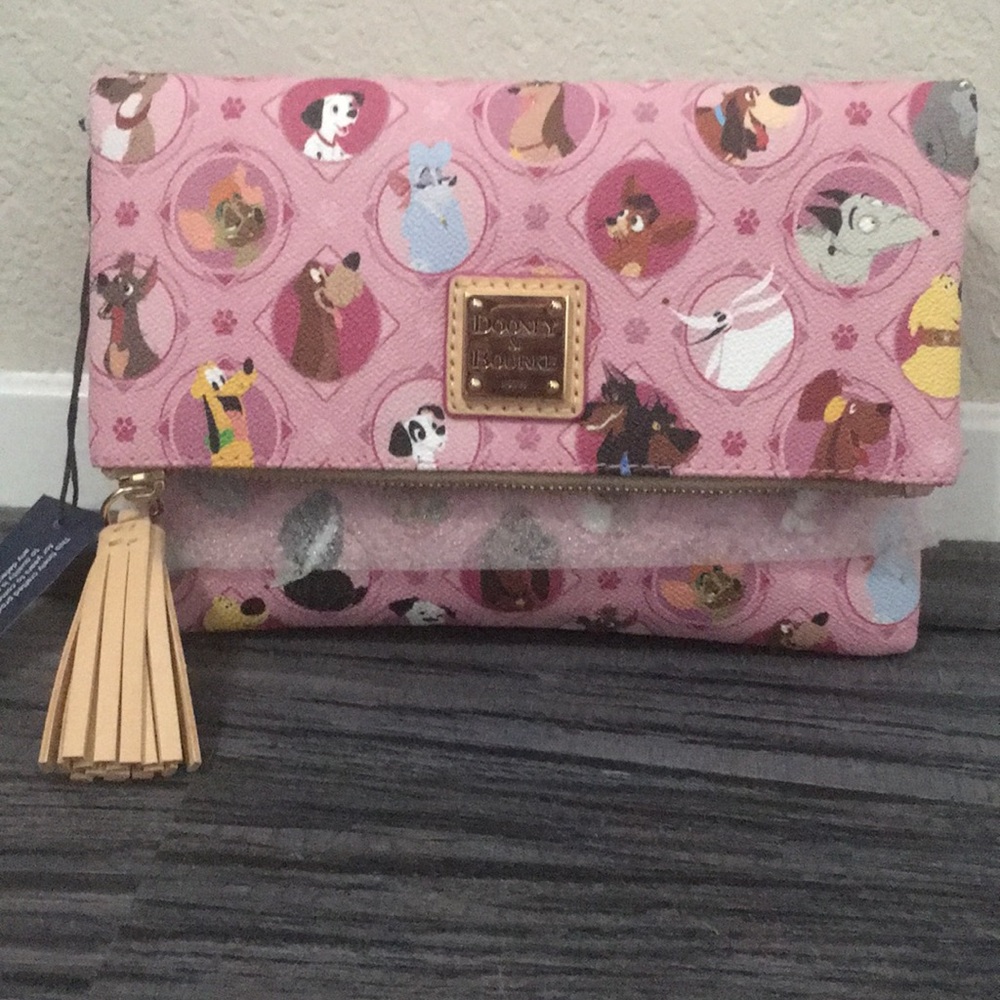 Disney Dooney and Bourke pink dogs bag.